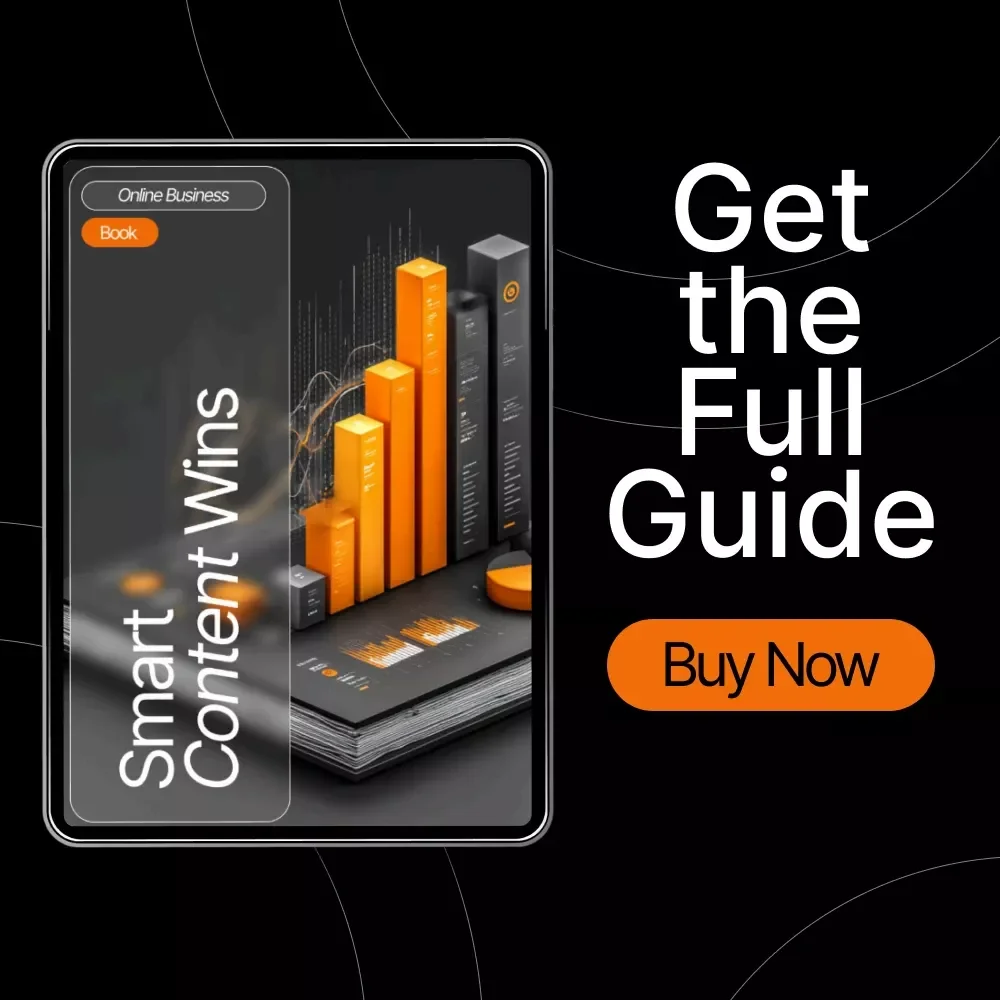 Smart Content Wins – SEO-Friendly Analytics Guide eBook for Creators, Bloggers & Small Businesses | Learn How to Use Analytics to Improve Your Content