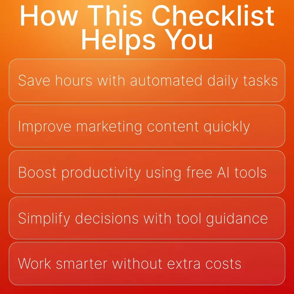 Best Free AI Tools Every Small Business Should Use | Small Business AI Checklist, Productivity Guide, Free AI Tool List, Digital Download SEO Resource