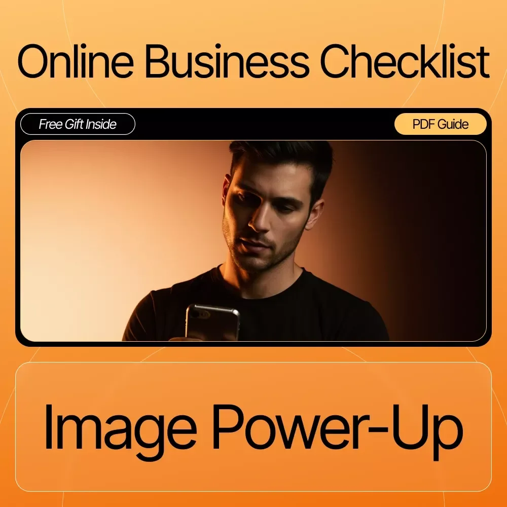 Image Power-Up | AI for Making Images for Your Business Checklist | Branding & Content Creation Guide for Entrepreneurs, Creators & Small Shops