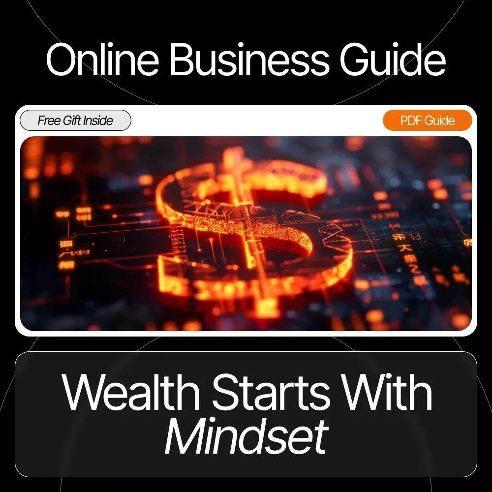 Wealth Starts With Mindset | Money Mindset for New Entrepreneurs Guide | Digital Download for Financial Growth & Success