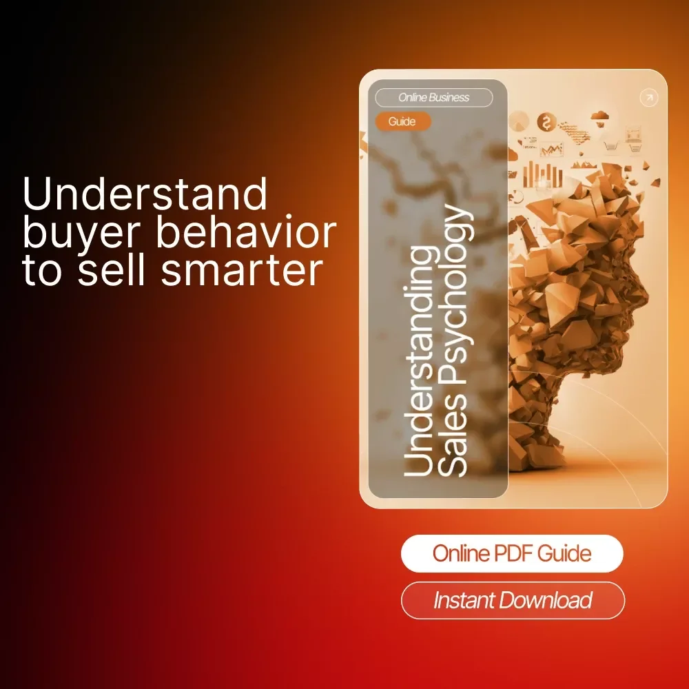 Understanding Sales Psychology | Learn How Buyers Think | Digital Download Guide for Beginners | sales psychology explained simply