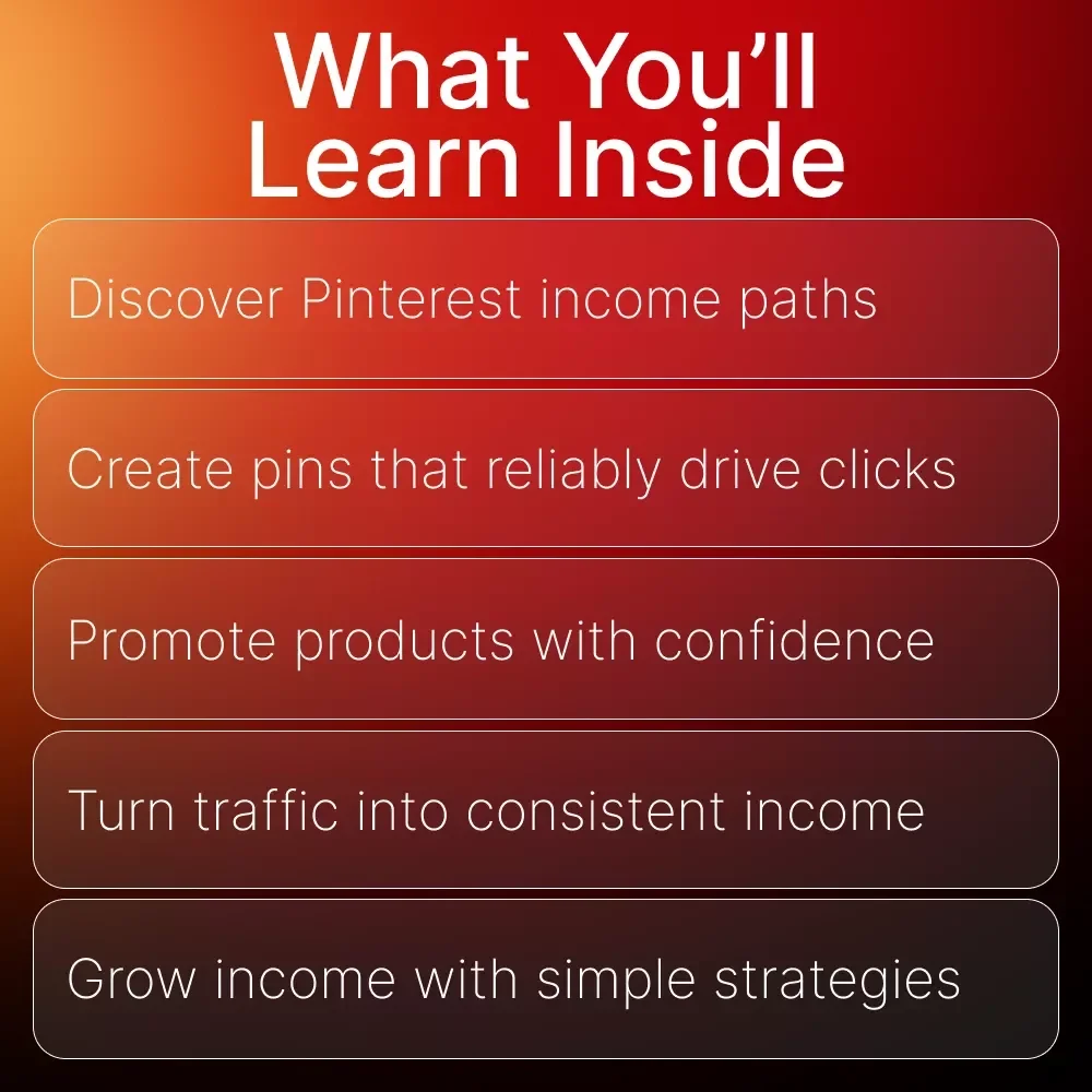 Monetize Your Pins With Ease – Pinterest Monetization Ideas for Beginners | Step-by-Step Ebook for Passive Income