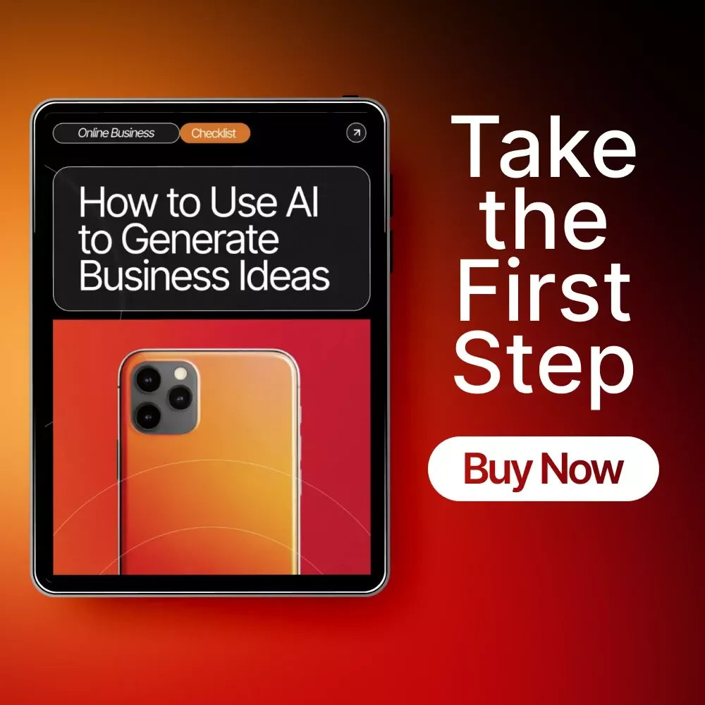 How to Use AI to Generate Business Ideas | Step-by-Step Printable Checklist for Entrepreneurs and Creators | Learn How to Use AI to Generate Business Ideas and Validate Profitable Concepts | Digital Download