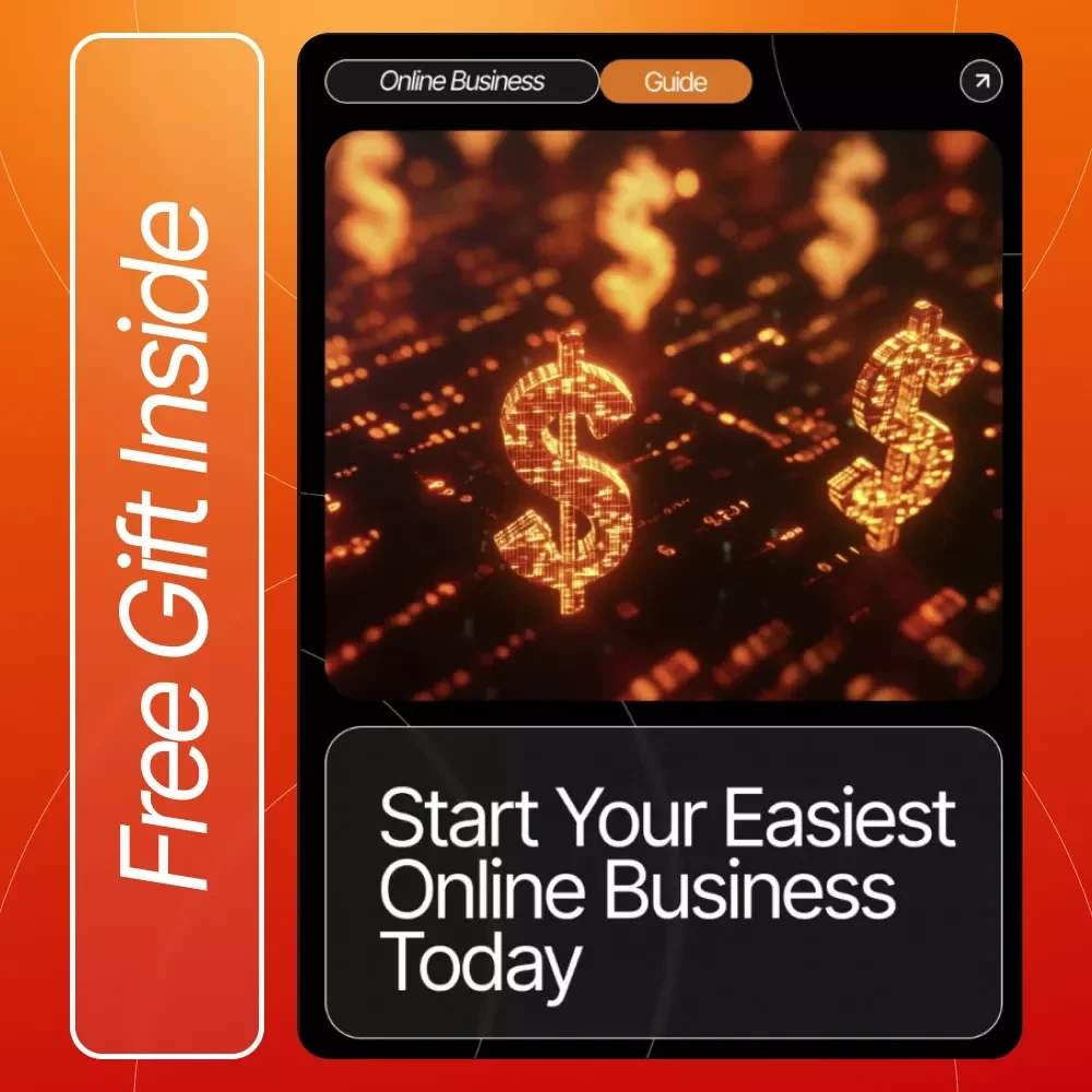 Start Your Easiest Online Business Today | Step-by-Step Beginner Guide Explaining What Is the Easiest Online Business to Start | Learn to Launch, Grow, and Earn Quickly | Digital Download eBook