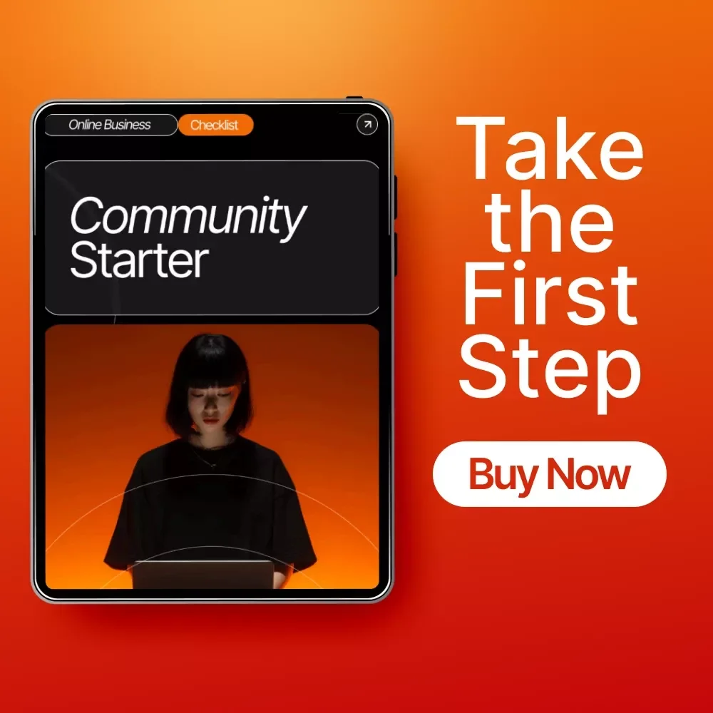 Community Starter Checklist | Digital Download for Entrepreneurs & Creators | How to Join Online Business Communities Guide