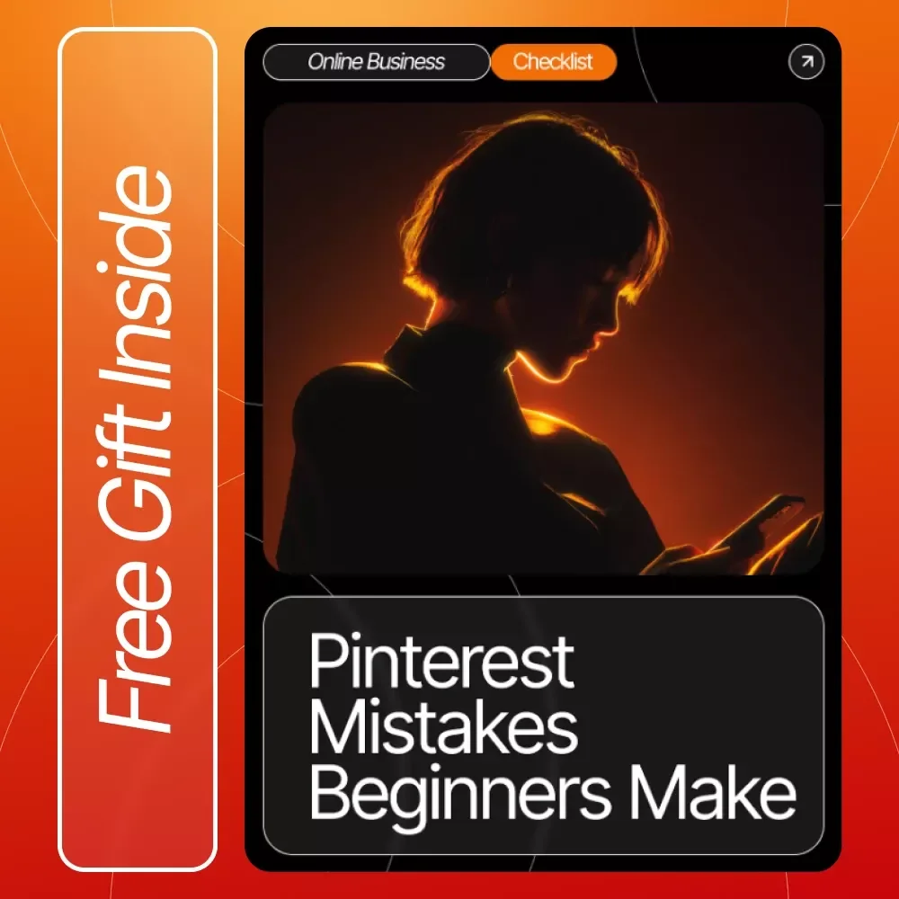 Pinterest Mistakes Beginners Make Checklist | Digital Download for New Pinterest Creators | SEO-Friendly Guide to Avoid Common Pinterest Mistakes Beginners Make