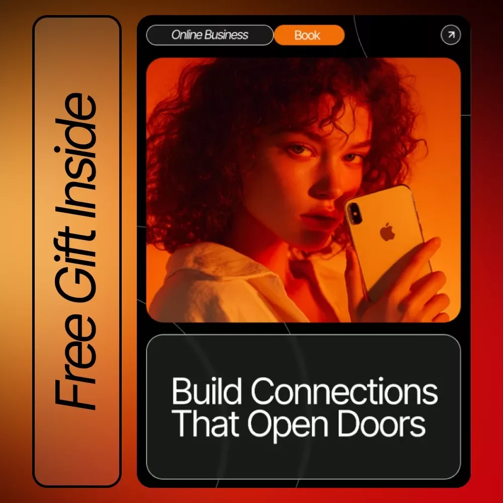 Build Connections That Open Doors | Networking eBook for Beginners | Digital Guide for How to Network Online Effectively | Professional Relationship-Building Workbook