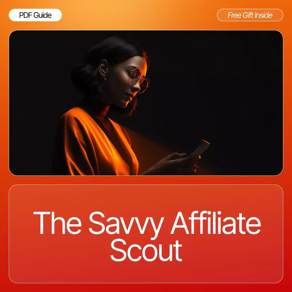 The Savvy Affiliate Scout – Affiliate Marketing Guide eBook, Niche Research Workbook, Beginner-Friendly Digital Download for Finding High-Profit Affiliate Program