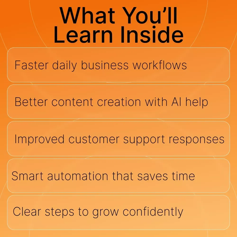 AI for Small Online Businesses Guide – Digital Download, Small Business AI Toolkit, AI Assistant Starter Guide, Ecommerce & Freelancer Productivity Resource