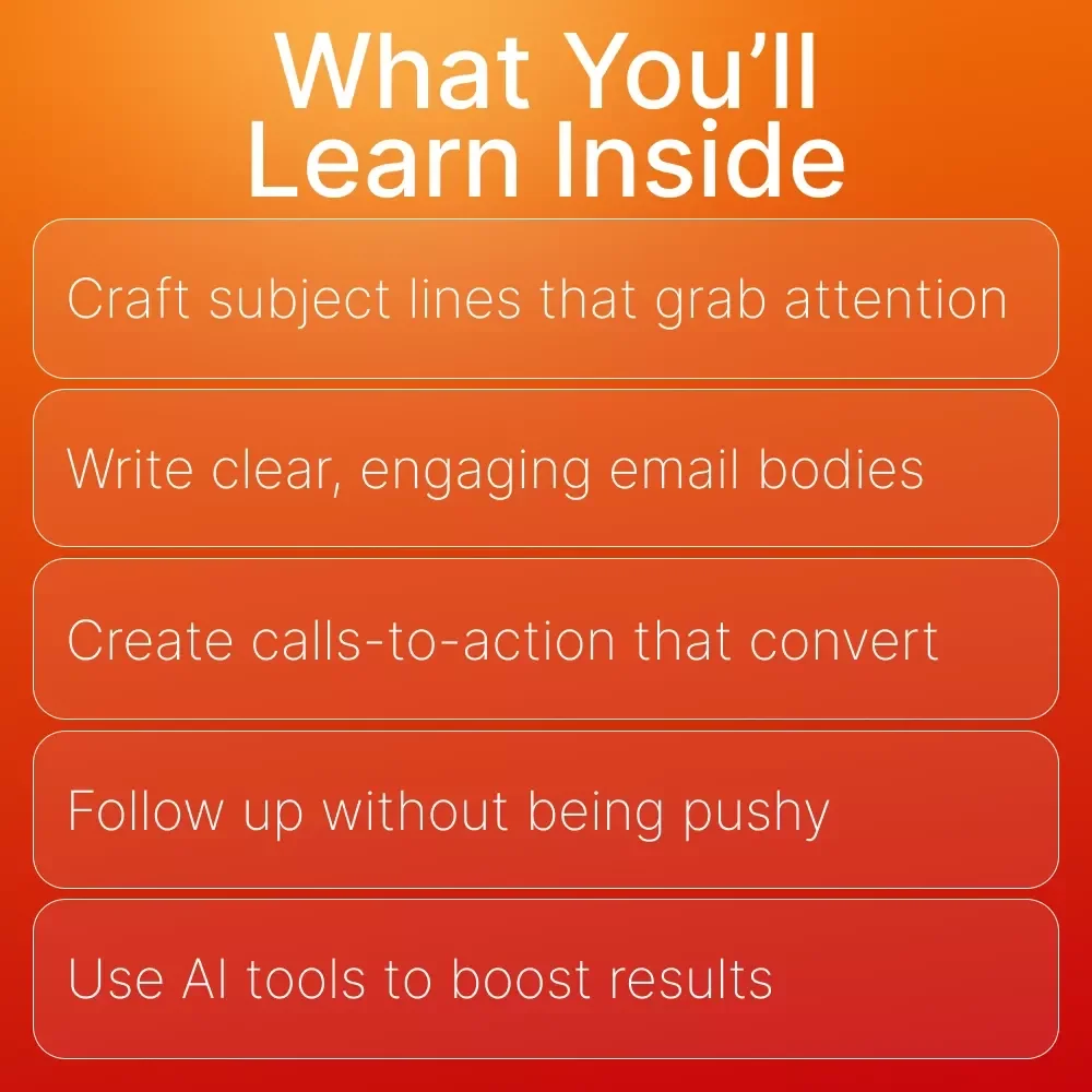Writing Sales Emails That Click | Digital Guide for Entrepreneurs & Creators | Learn sales emails beginners can write That Convert | Step-by-Step Writing Templates & AI Tools | Instant PDF Download