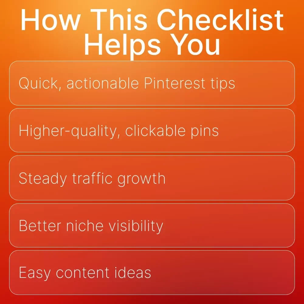 Pinterest Traffic Ideas for Small Brands Checklist | Digital Download for Small Business Growth | Pinterest Marketing Tips & Pinterest Traffic Ideas for Small Brands