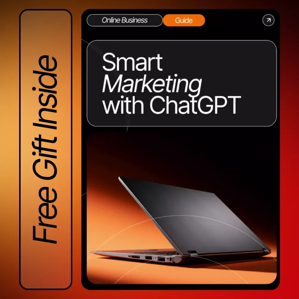 Smart Marketing with ChatGPT — Digital Guide for Entrepreneurs, Content Creators & Small Businesses | how to use chatgpt for marketing | AI Marketing Workbook & Prompt Pack