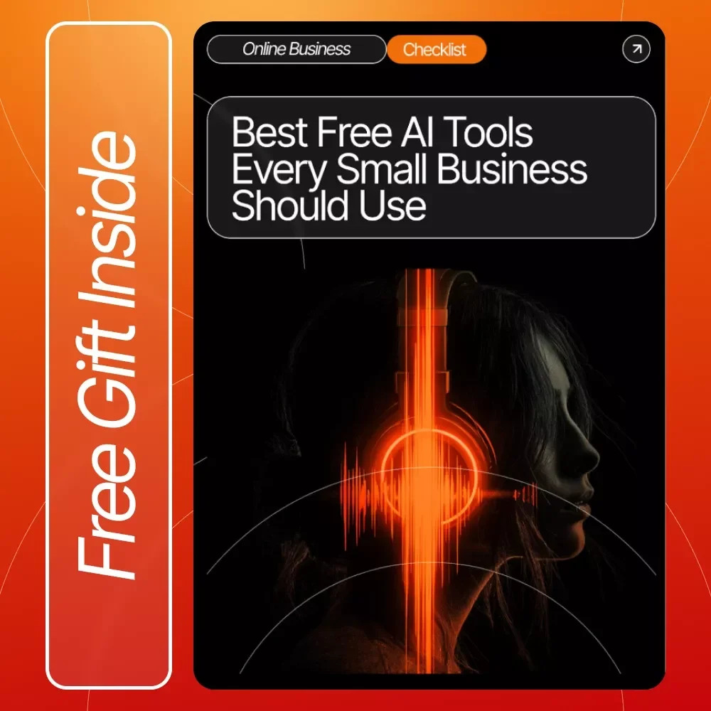 Best Free AI Tools Every Small Business Should Use | Small Business AI Checklist, Productivity Guide, Free AI Tool List, Digital Download SEO Resource