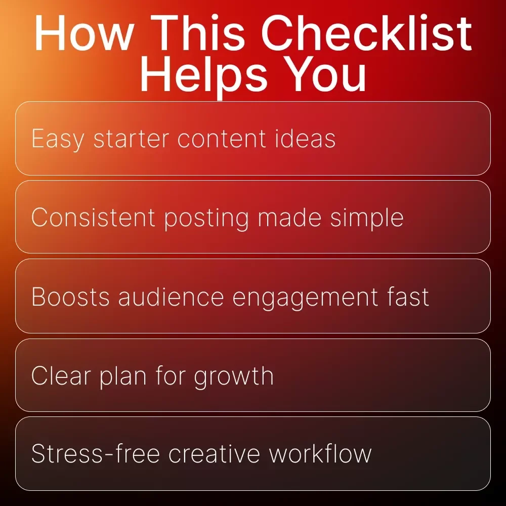 Patreon Content Ideas for Beginners Checklist | Digital Download Guide for New Creators | Patreon Growth Planner & Content Strategy List