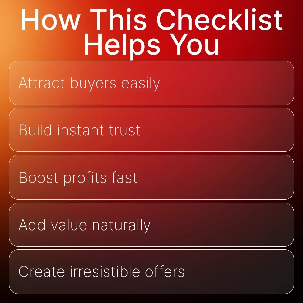 Clever Pricing Moves | Buyer-Friendly Pricing Ideas Checklist for Smarter Sales & Happier Customers