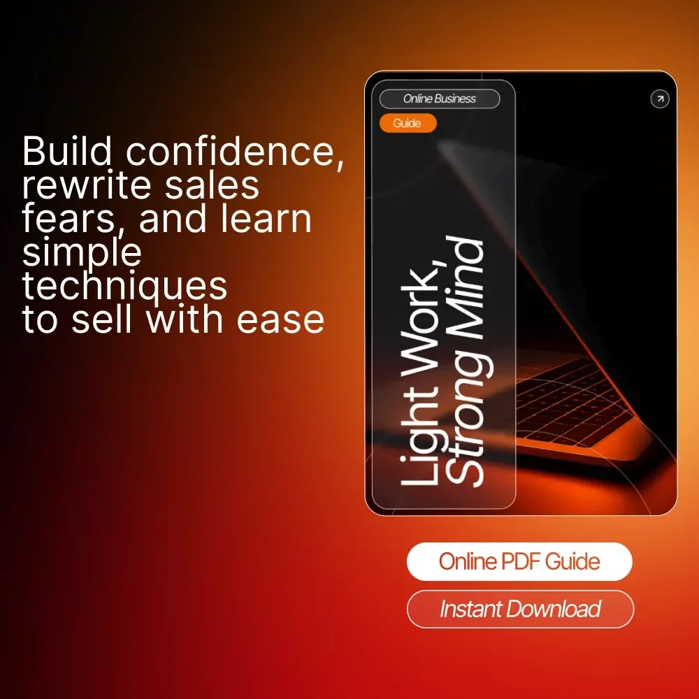 Light Work, Strong Mind — Solopreneur Guide for Balance, Productivity & How to Avoid Burnout as a Solopreneur | Digital Download | Stress-Reducing eBook for Entrepreneurs