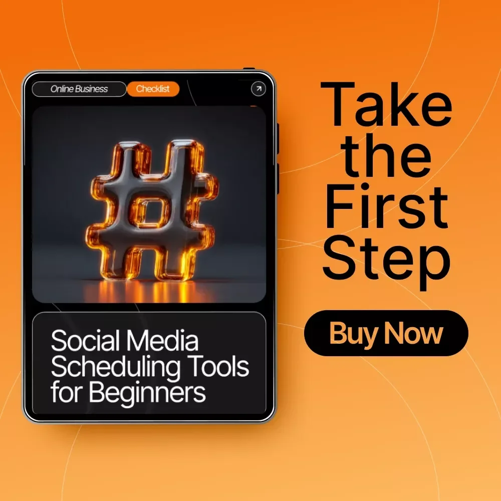 Social Media Scheduling Tools for Beginners Checklist | Easy Planning Guide for New Creators | Digital Download for Streamlined Posting Workflow | Social Media Scheduling Tools for Beginners
