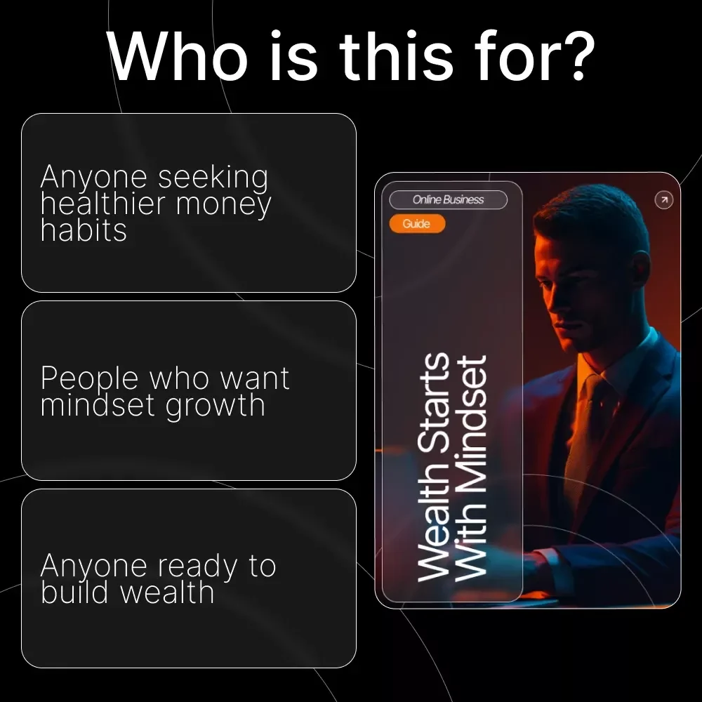 Wealth Starts With Mindset | Money Mindset for New Entrepreneurs Guide | Digital Download for Financial Growth & Success