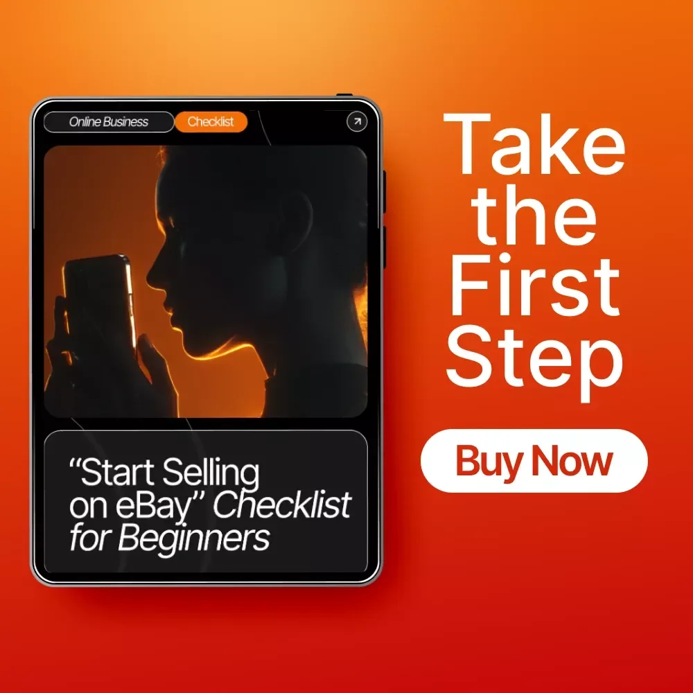 “Start Selling on eBay” Checklist for Beginners – Printable eBay Seller Guide, how to start selling on ebay, Digital Download, New Seller Startup Checklist