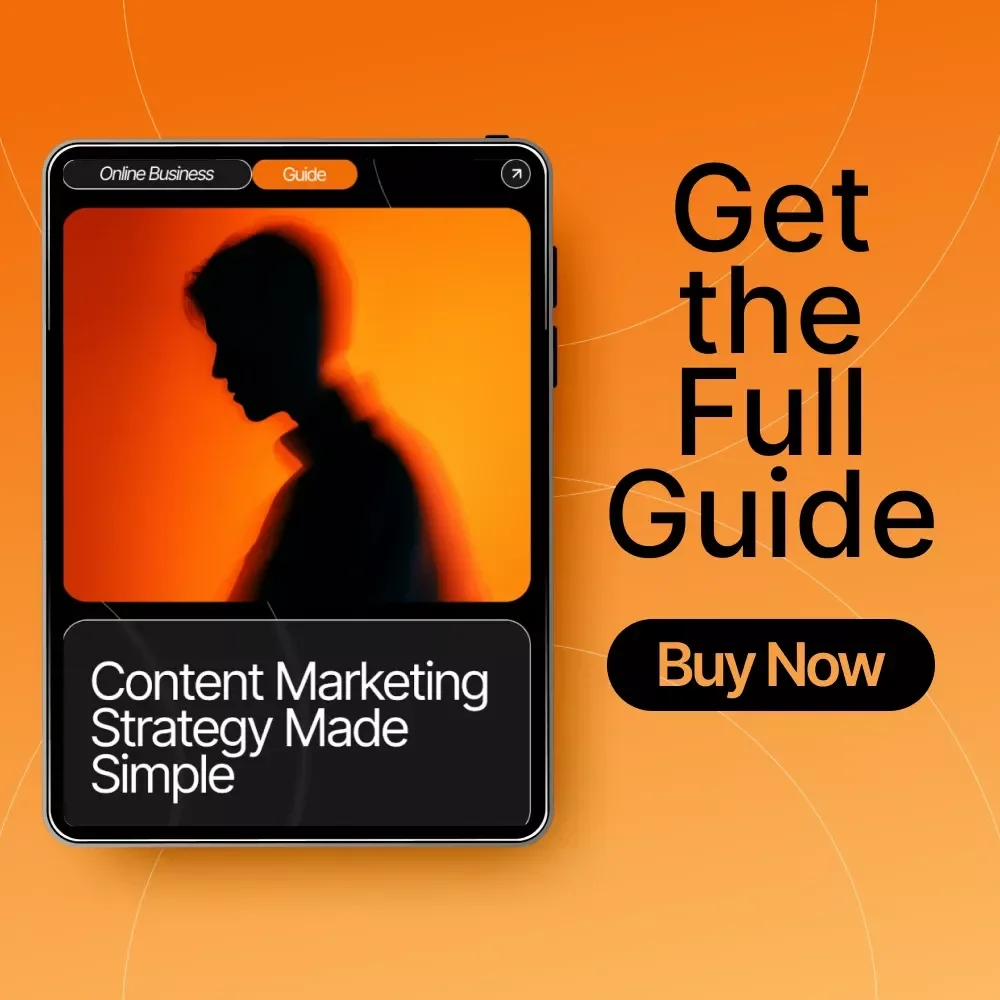 Content Marketing Strategy Made Simple – Digital Download Guide for Entrepreneurs, Coaches, Small Businesses, Bloggers, and Creators | Content Marketing Plan | Content Strategy eBook | AI Content Prompts