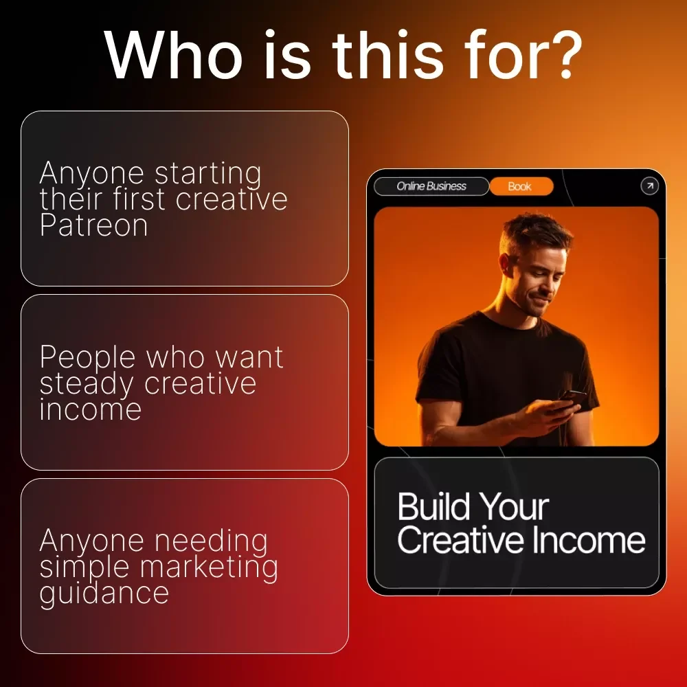 Build Your Creative Income – Patreon Online Business Basics for Beginners | Step-by-Step eBook for New Creators, Monetization Guide, Digital Download