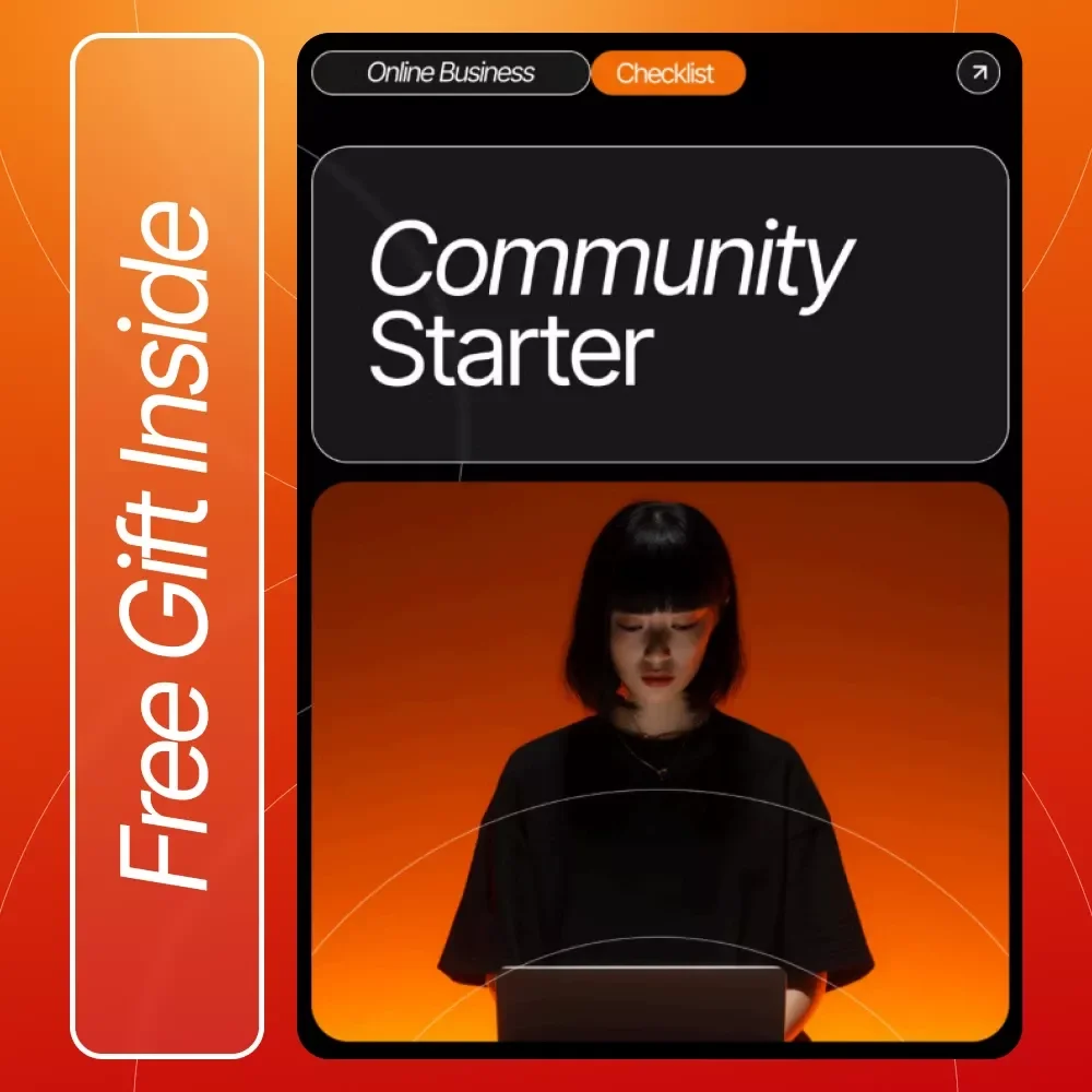 Community Starter Checklist | Digital Download for Entrepreneurs & Creators | How to Join Online Business Communities Guide
