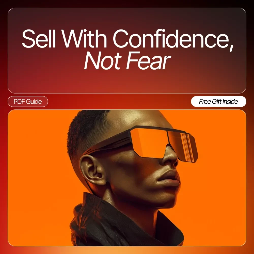 Sell With Confidence, Not Fear – Overcome the Fear of Selling eBook | Mindset Guide for New Entrepreneurs | How to Overcome Fear of Selling
