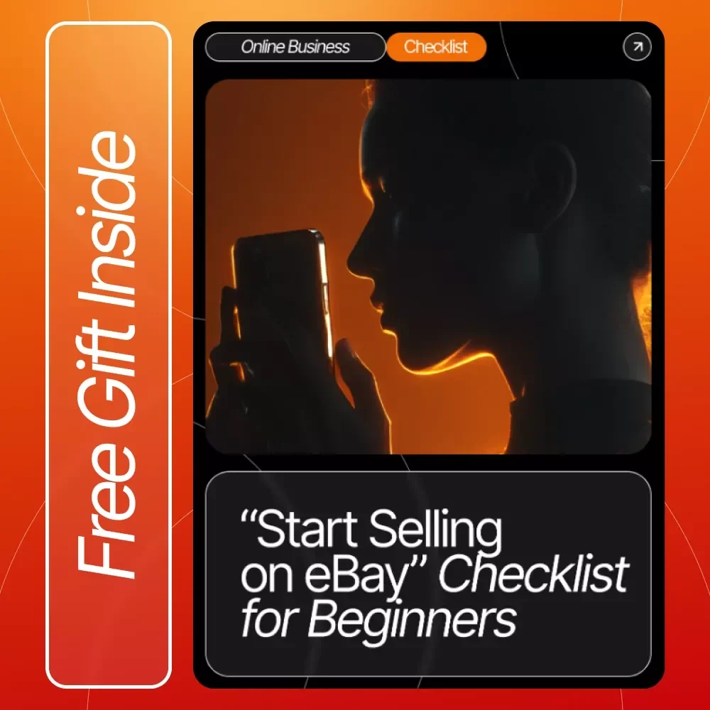 “Start Selling on eBay” Checklist for Beginners – Printable eBay Seller Guide, how to start selling on ebay, Digital Download, New Seller Startup Checklist