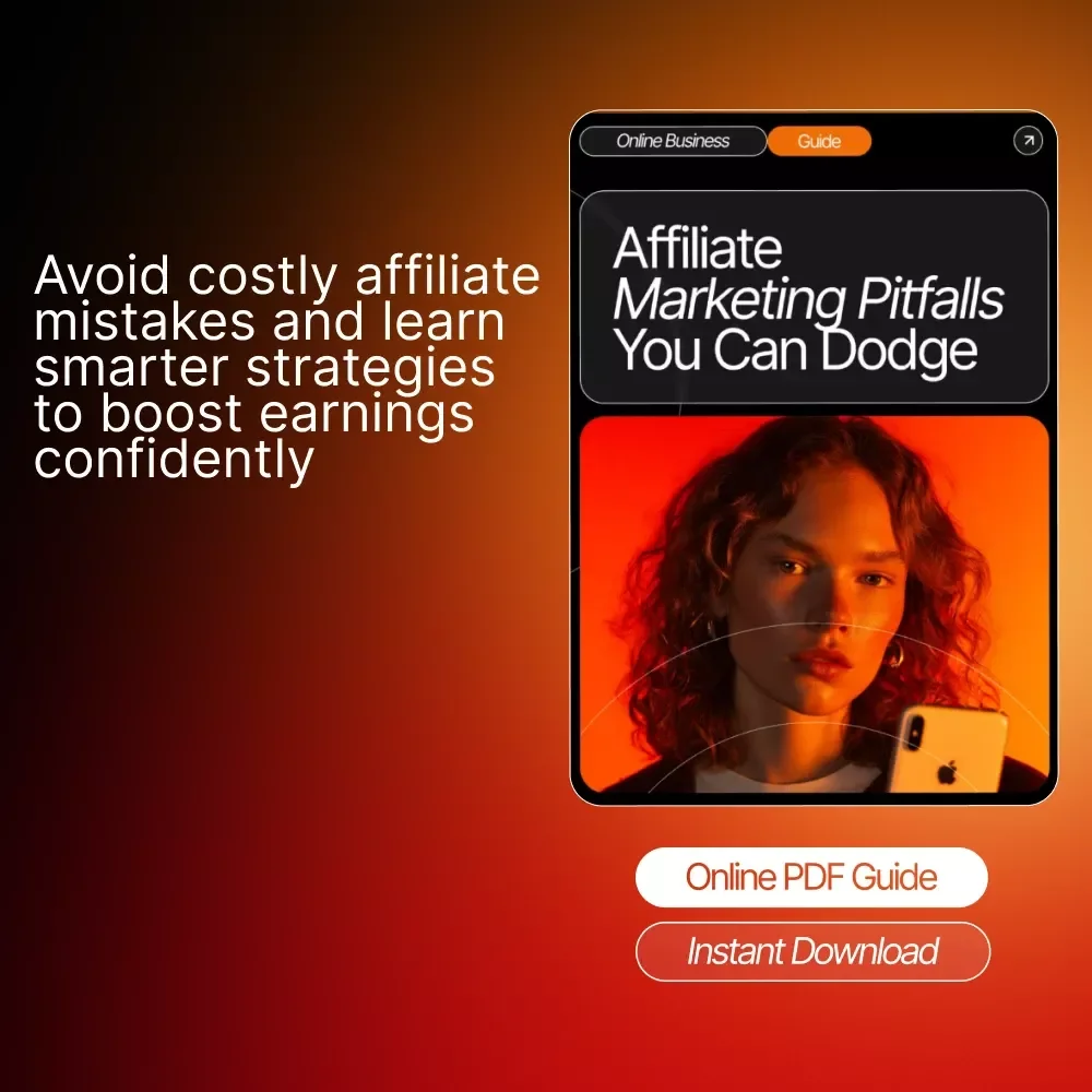 Affiliate Marketing Pitfalls You Can Dodge | SEO-Friendly Guide for Beginners | Learn common affiliate marketing mistakes to avoid & Boost Earnings | Digital Download
