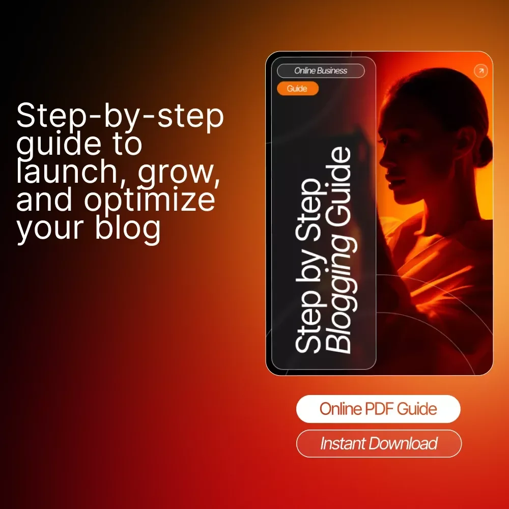 Step by Step Blogging Guide | Blogging for Beginners Step by Step | Ultimate Digital Download for New Bloggers (Etsy-Style SEO Title)