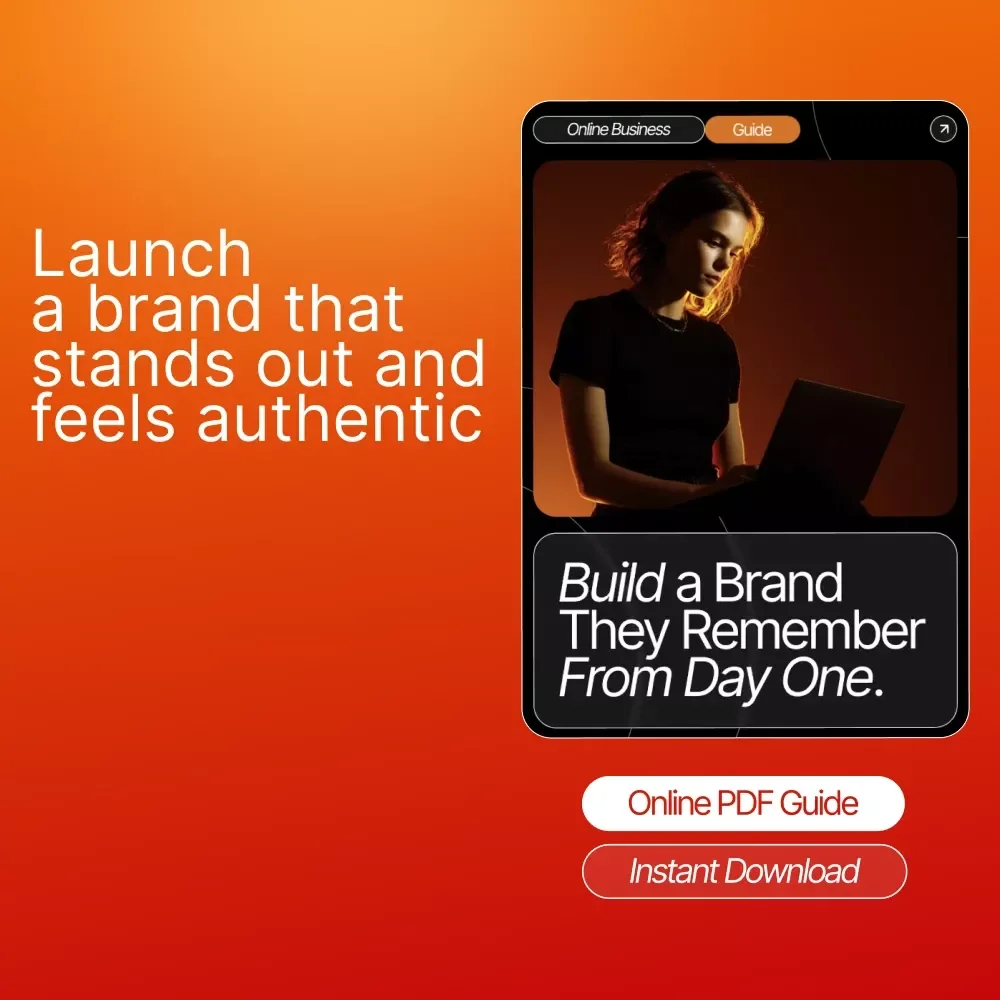 Build a Brand They Remember From Day One | Guide for Entrepreneurs & Creatives | Brand Basics for Beginners eBook | Digital Download Branding Workbook