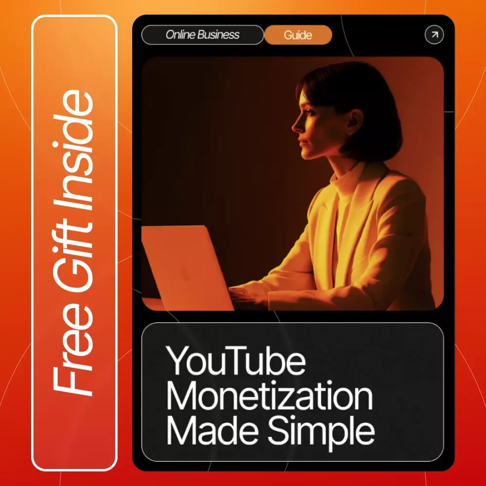 YouTube Monetization Made Simple | Step-by-Step Guide for YouTube Monetization Basics for Beginners | Learn How to Get Monetized, Earn Income, and Build a Long-Term Channel | Digital Download eBook