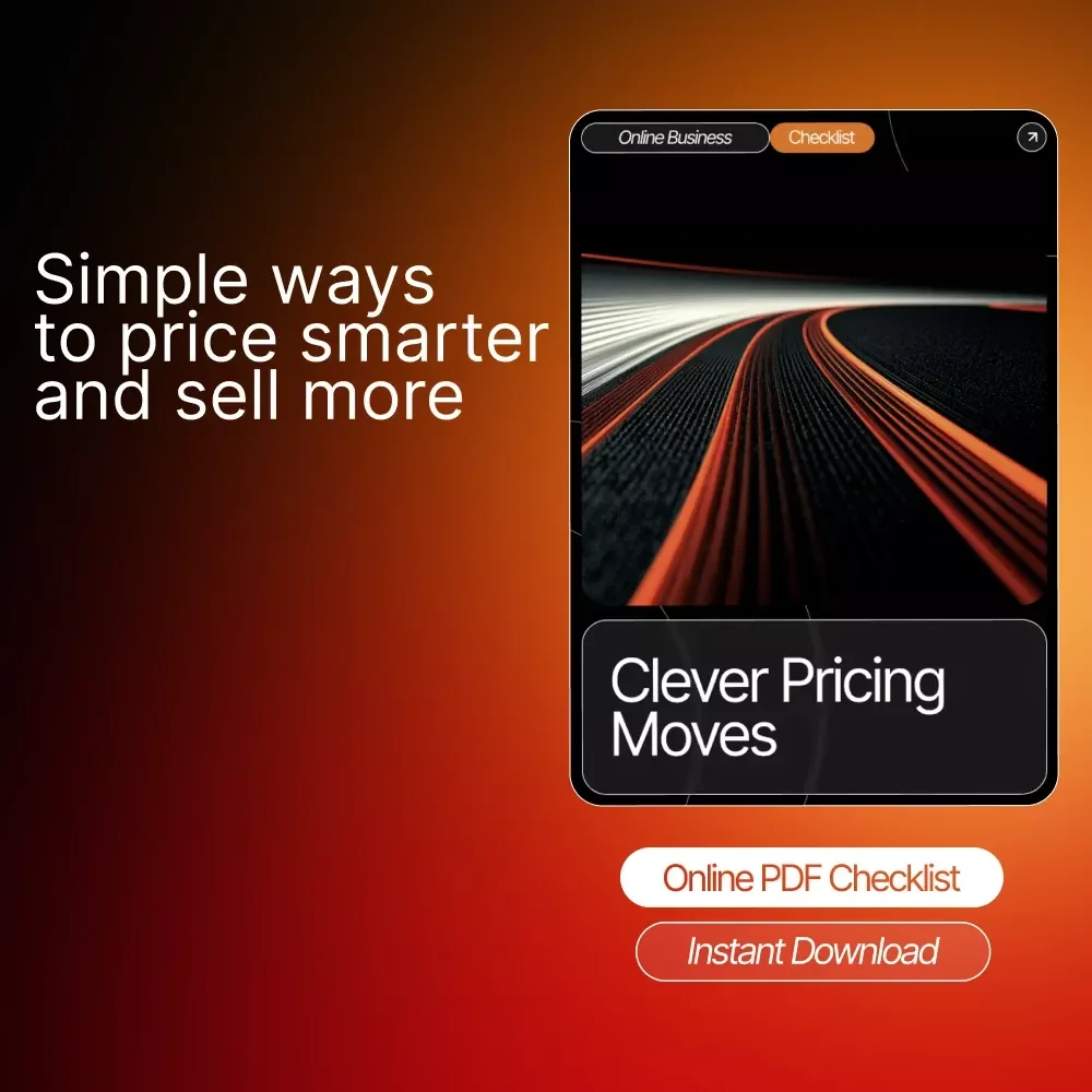 Clever Pricing Moves | Buyer-Friendly Pricing Ideas Checklist for Smarter Sales & Happier Customers