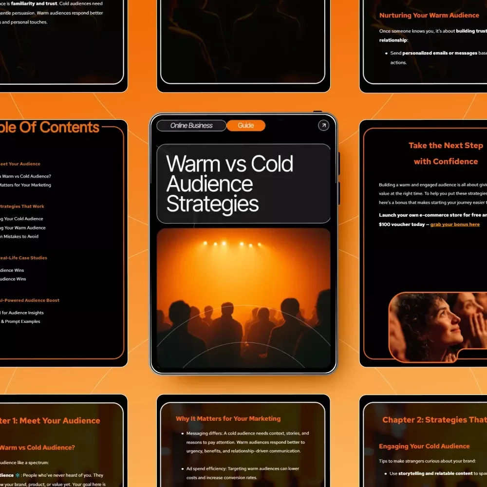 Warm vs Cold Audience Strategies | Marketing Guide for Creators, Coaches & Small Businesses | Learn How to Master Warm Audience vs Cold Audience Engagement