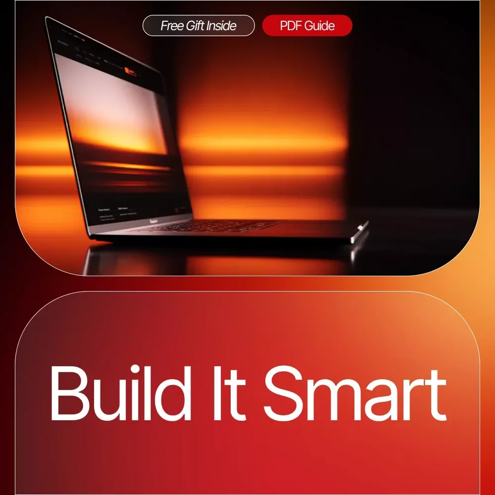 Build It Smart – AI-Powered Website Creation eBook | Beginner-Friendly Guide for Using ai for building a website | Digital Download