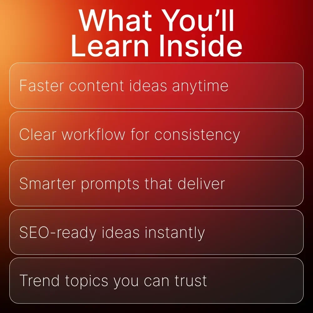 Endless Blog Ideas With AI – eBook for Bloggers | Instant Digital Download | How to Use AI for Blog Post Ideas, SEO Topic Lists & Trend Research