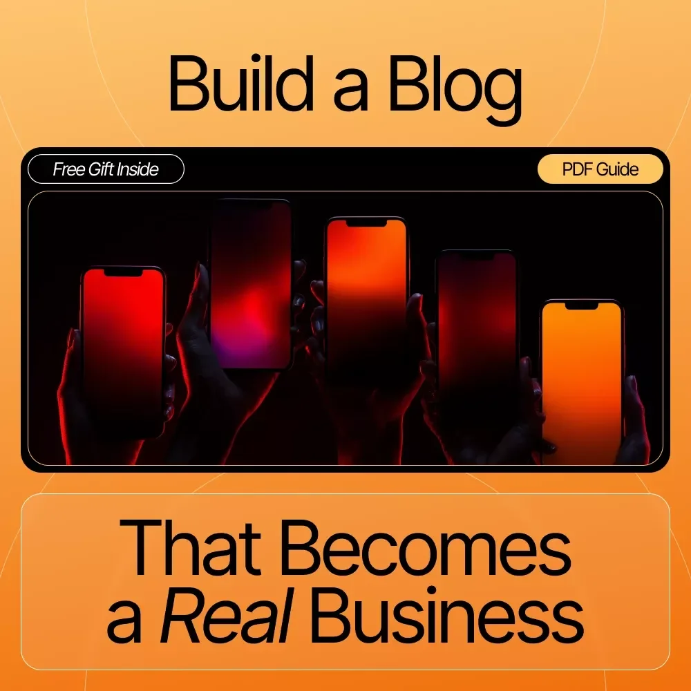Build a Blog That Becomes a Real Business | Blogging for Beginners eBook | How to Turn a Blog Into a Business | Monetization, Content & AI Growth Guide