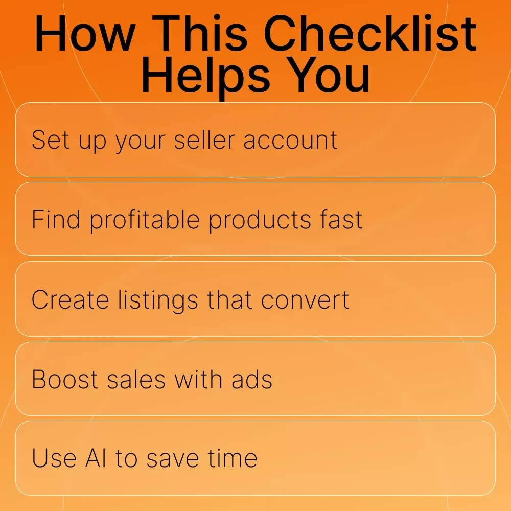 How to Start Selling on Amazon | Step-by-Step Beginner’s Checklist | Digital Download for New Amazon Sellers