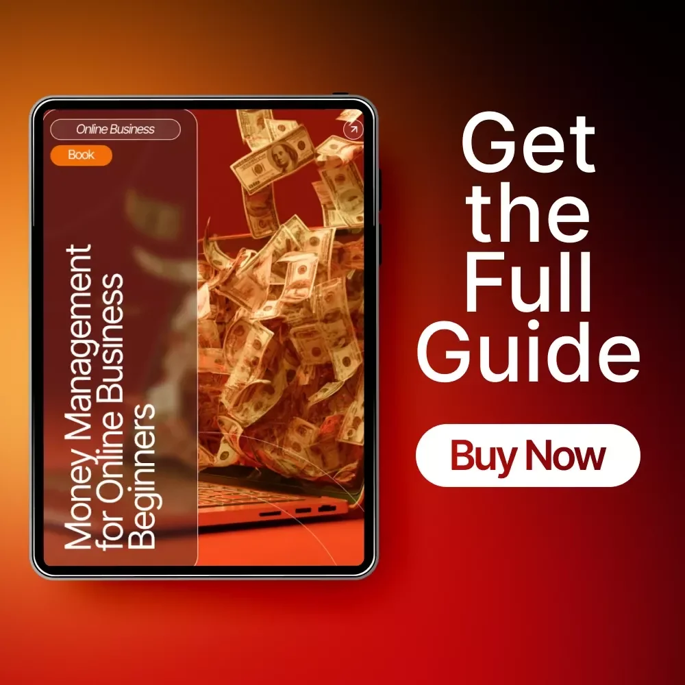 Money Management for Online Business Beginners eBook | Digital Download Guide for Budgeting, Online Income Tracking, AI Financial Tools & Smart Money Habits