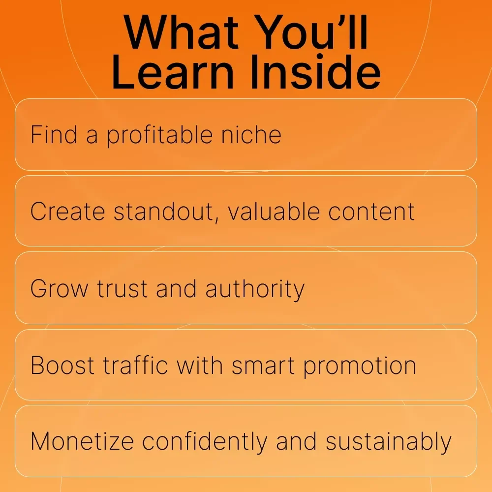 Build a Blog That Becomes a Real Business | Blogging for Beginners eBook | How to Turn a Blog Into a Business | Monetization, Content & AI Growth Guide