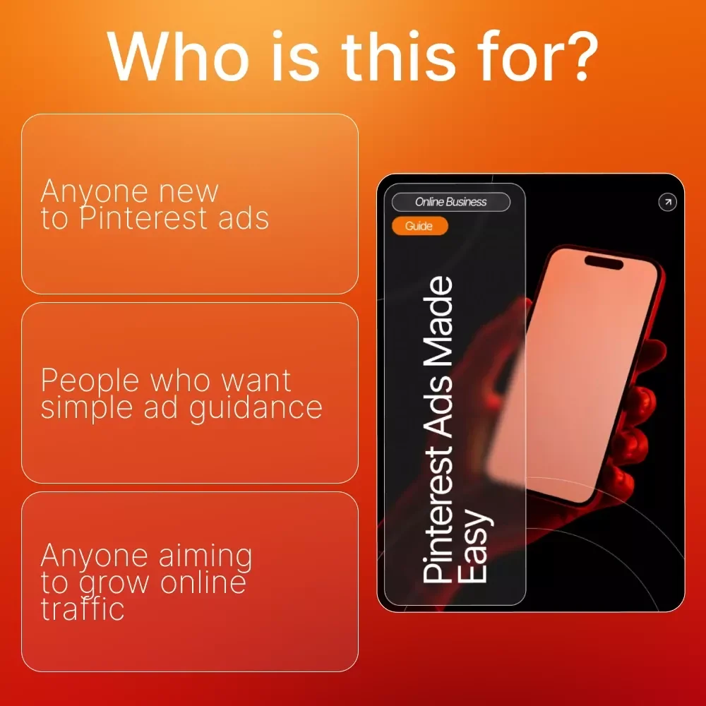 Pinterest Ads Made Easy | Digital Guide for Beginners | How to Use Pinterest Ads | Step-by-Step Advertising Strategy, Targeting, Creatives & Optimization Guide