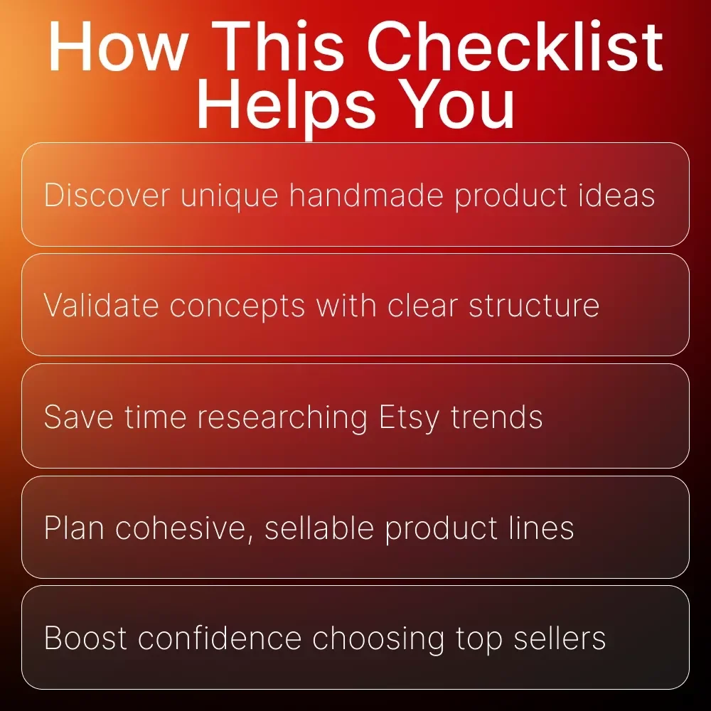 Etsy Handmade Product Ideas Checklist — Your Ultimate Guide to Etsy-Ready Handmade Product Inspiration & Winning Etsy Handmade Product Ideas