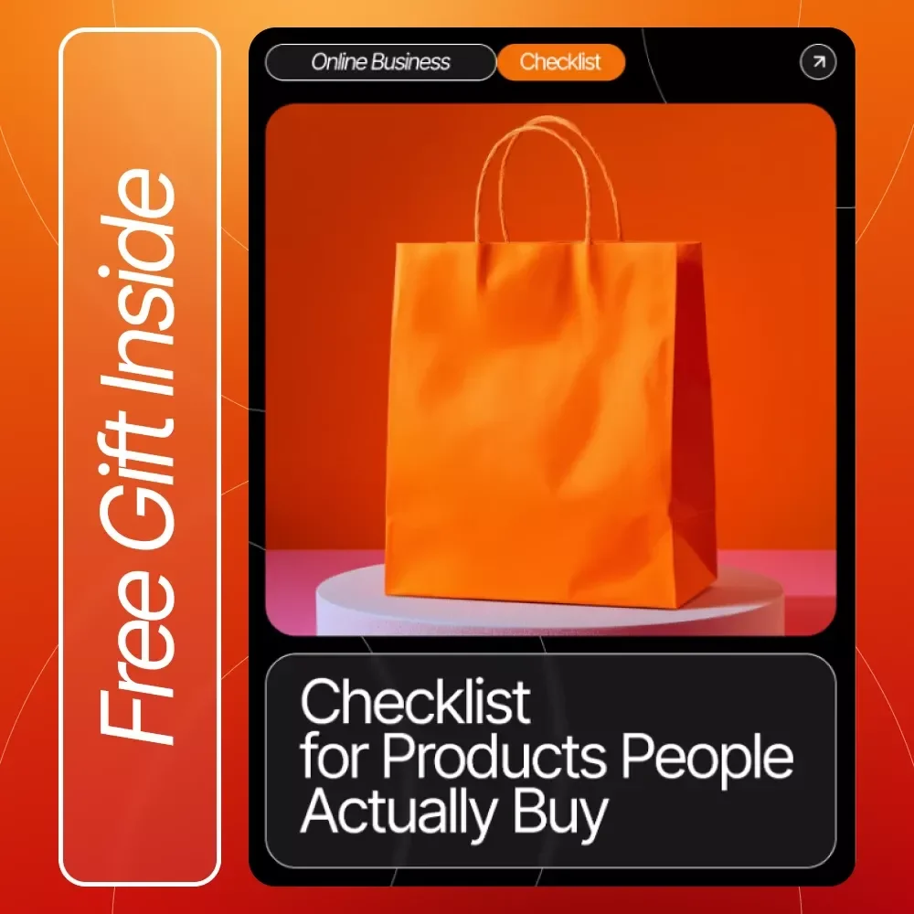 Checklist for Products People Actually Buy | High-Demand Affiliate Product Research Guide | Etsy-Style Digital Download for Finding Affiliate Products People Actually Buy