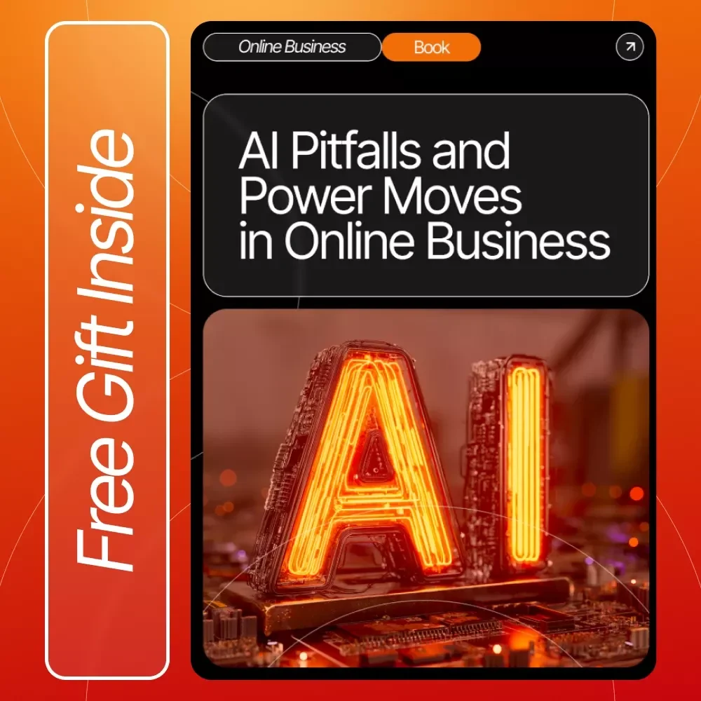 AI Pitfalls and Power Moves in Online Business | eBook for Entrepreneurs, Creators & Beginners | Avoid ai mistakes beginners make in online business and Master Smart AI Strategies