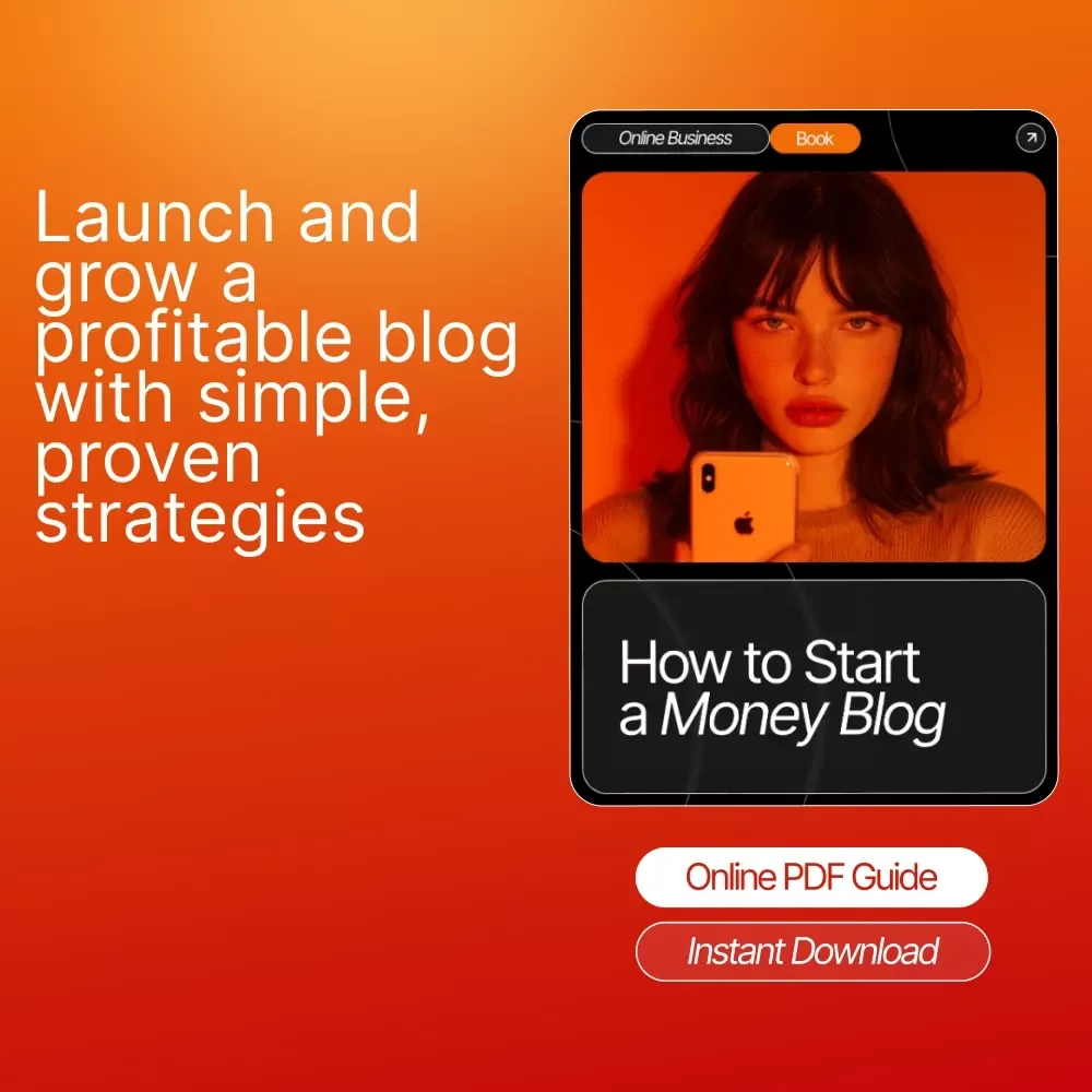 How to Start a Money Blog – Ultimate Beginner’s eBook for New Bloggers | Step-by-Step Guide to How to Start a Blog That Makes Money | Blogging for Profit Digital Download