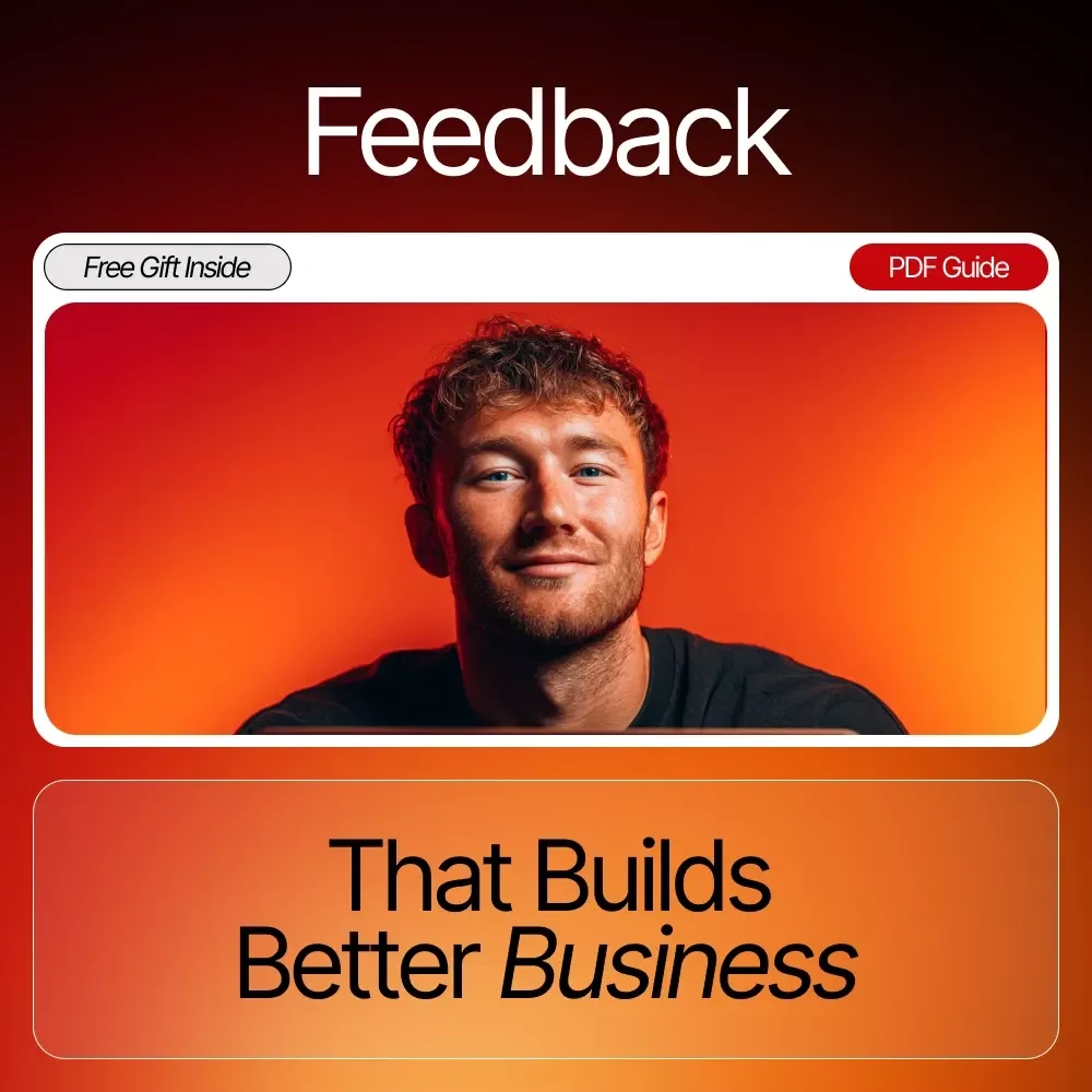Feedback That Builds Better Business | Step-by-Step Guide on How to Use Customer Feedback to Improve | Learn to Collect, Analyze, and Act on Insights | Digital Download for Entrepreneurs and Small Business Owners