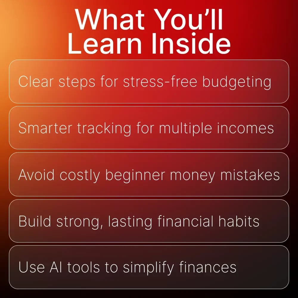 Money Management for Online Business Beginners eBook | Digital Download Guide for Budgeting, Online Income Tracking, AI Financial Tools & Smart Money Habits
