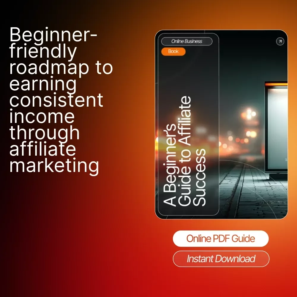 A Beginner’s Guide to Affiliate Success | Printable Affiliate Marketing eBook for Beginners | Learn affiliate basics for beginners & Start Earning Online
