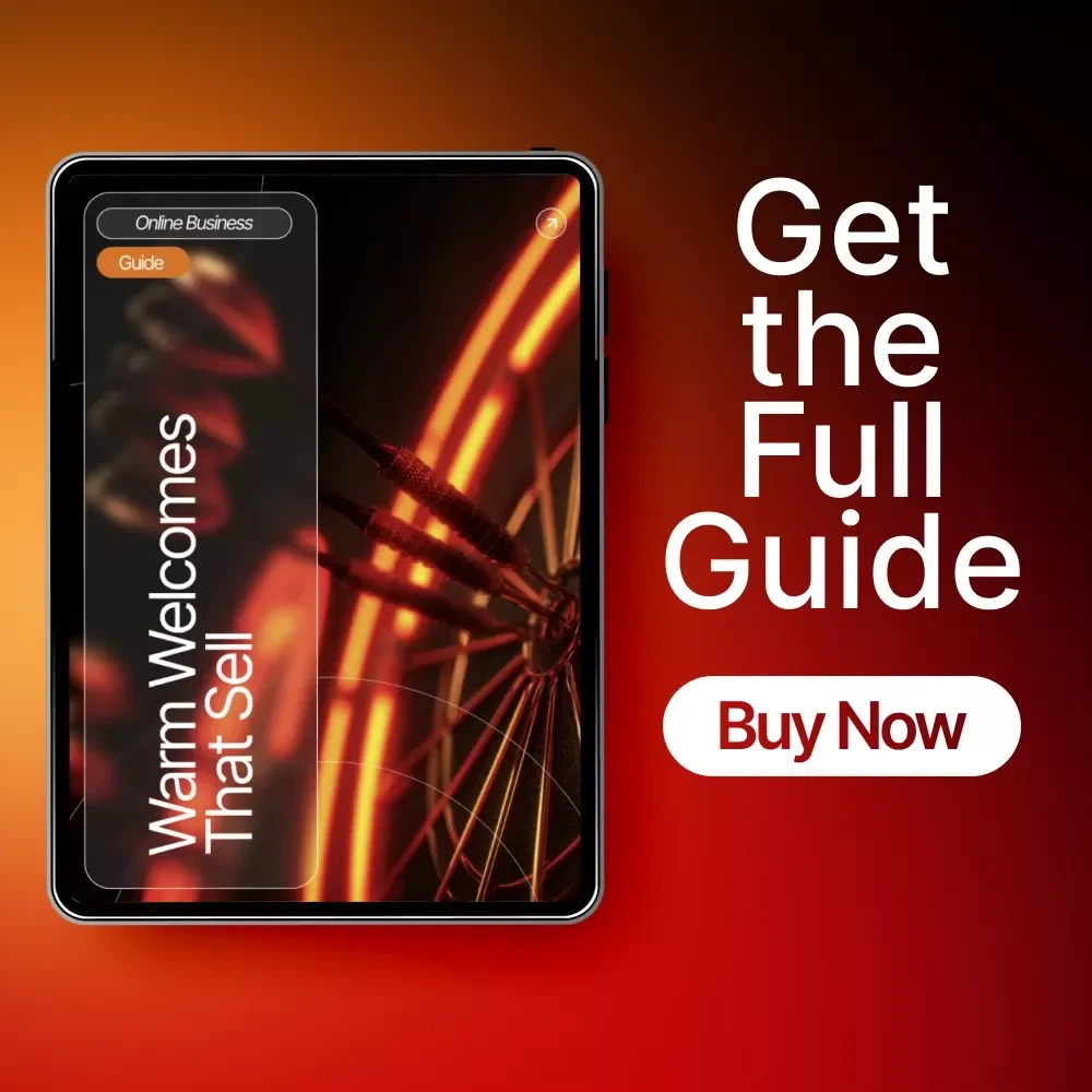 Warm Welcomes That Sell | Step-by-Step Guide on How to Write a Welcome Email Sequence | Build Trust, Boost Conversions, and Grow Your Audience | Digital Download for Creators and Entrepreneurs