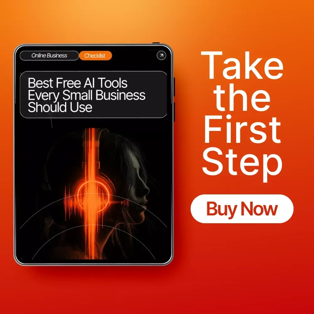 Best Free AI Tools Every Small Business Should Use | Small Business AI Checklist, Productivity Guide, Free AI Tool List, Digital Download SEO Resource